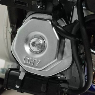 Image showing 6 th DuroMax 9 HP Gas 4 in. 270cc Engine Semi-Trash Water Pump, 50-Statem, 427 GPM