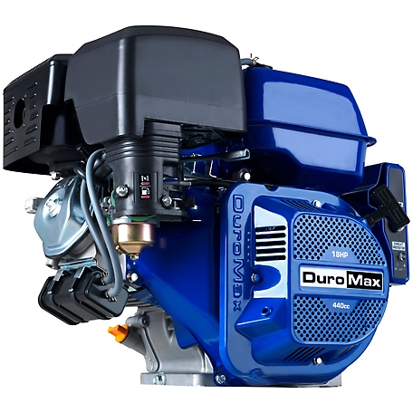 DuroMax 440cc 1 in. Shaft Gas-Powered Recoil/Electric Start Engine
