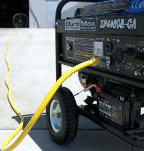 Image showing  50 ft. 10 Gauge Single Tap 100% Copper SJTW Heavy-Duty Lit Extension Power Cord