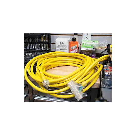 DuroMax XPC10050A 50' 10 Gauge Single Tap Extension Power Cord