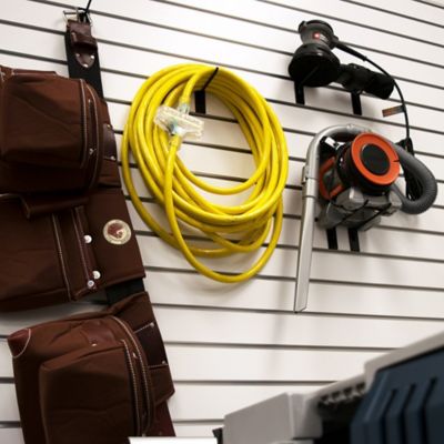 Image showing  100 ft. 10 Gauge Triple Tap 100% Copper SJTW Heavy-Duty Lit Extension Power Cord
