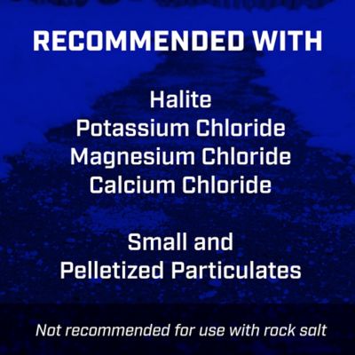 Image showing  80 lb. Capacity 8 ft. Sure Spread Salt and Ice Melt Spreader