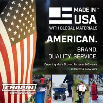 Image showing 6 th Chapin 80 lb. Capacity 8 ft. Sure Spread Salt and Ice Melt Spreader