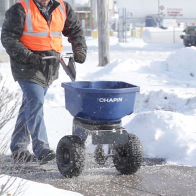 Image showing  100 lb. Capacity 10 ft. Professional Salt Spreader