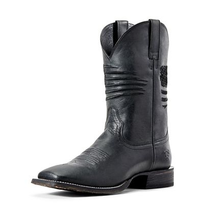 Ariat mens boots on sale black