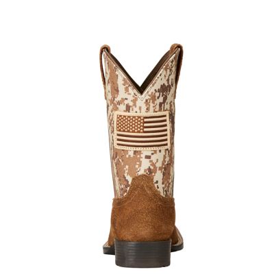 Image showing  Unisex Kids' Patriot Western Boots