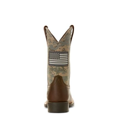 Image showing  Unisex Kids' Patriot Western Boots