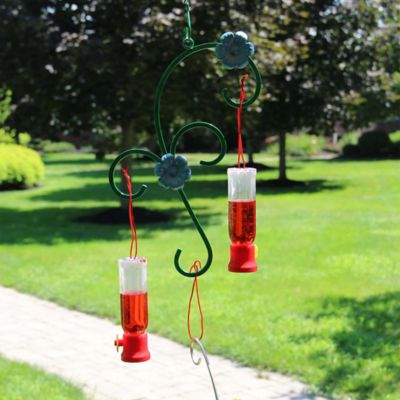 Image showing  HOOK-1: In Bloom 2-Flower Bird Feeder Hanging Hook