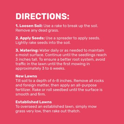 Image showing 6 th GroundWork 25 lb. 1 Acre Equine and Livestock Forage Overseeder Mix Grass Seed