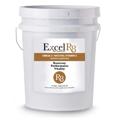 Excel Performance Livestock Supplement 5 gal. Omega 3 Natural Vitamin E at Tractor Supply Co