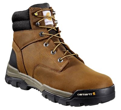Carhartt Men's Ground Force Waterproof Soft Toe Boots, 6 in.