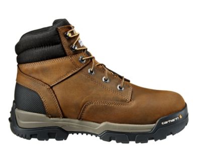 Image showing 2 th Carhartt Men's Ground Force Waterproof Soft Toe Boots, 6 in.