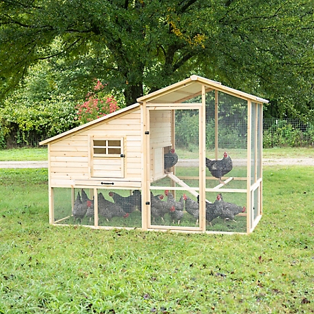 Precision Superior Construction Annex Chicken Coop, 10 to 15 Chicken Capacity, Extra Large