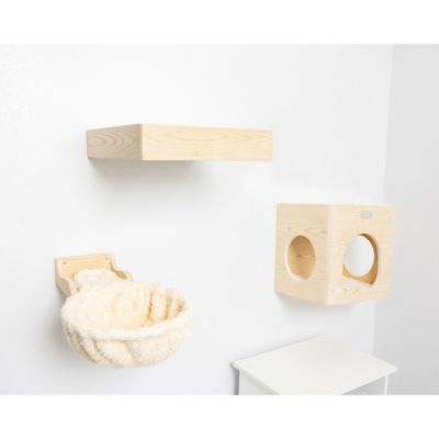 Image showing  Wall Series Cat Tree with Condo with Soft Perch, 14 in.