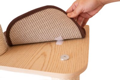 Image showing  Real Wood Wall Series Wall-Mounted Cat Climber Steps