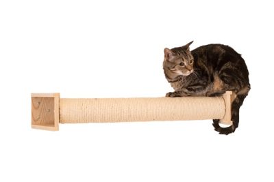 Image showing 1 th Armarkat Wall Series Wall-Mounted Natural Sisal Cat Scratching Post, 30 x 4 x 4in.