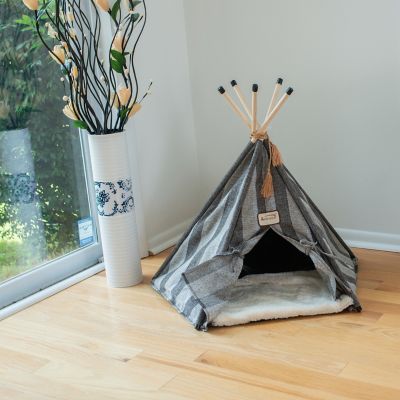 Image showing 3 th Armarkat Teepee Style Cat Bed