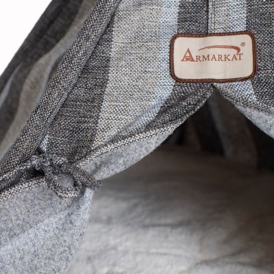 Image showing 6 th Armarkat Teepee Style Cat Bed
