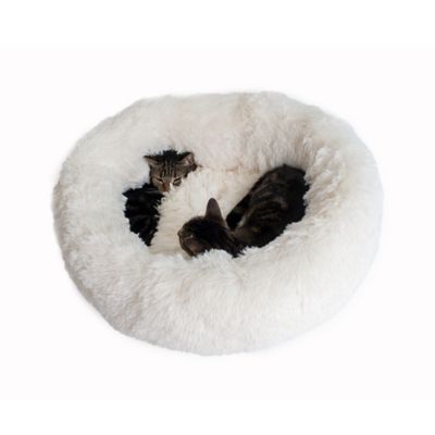 Image showing  Ultra Plush and Soft Cuddle Cat Bed