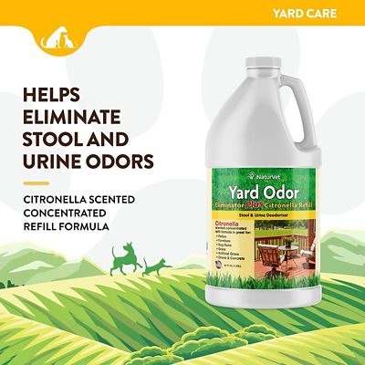 Image showing  Yard Odor Eliminator Plus Citronella Stool and Urine Deodorizer Refill, 64 oz.