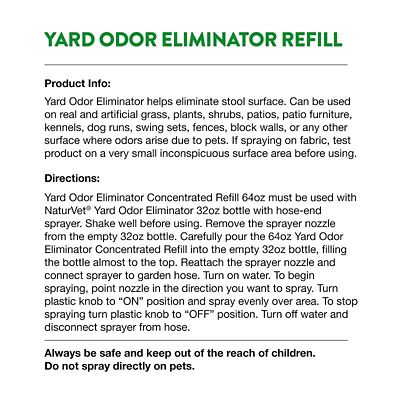 Image showing  Yard Odor Eliminator Stool and Urine Deodorizer Refill, 64 oz.