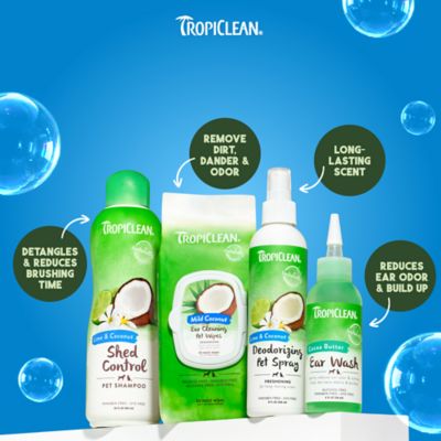 Image showing 9 th TropiClean Shampoo for Cats and Dogs, Lime and Coconut, 20 oz.