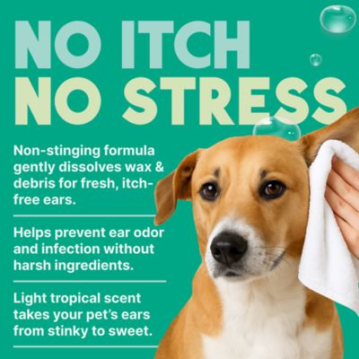 Image showing 6 th TropiClean Alcohol-Free Pet Ear Wash for Dogs, 4 oz.