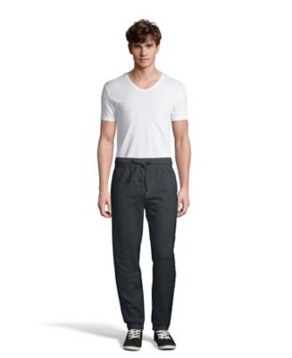 hanes men's ecosmart fleece jogger sweatpant with pockets