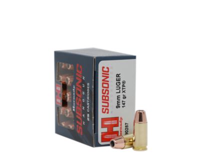 Image showing  9mm Luger 147 gr XTP Subsonic Ammunition, 90287