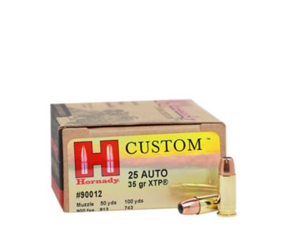 Image showing  25 Auto 35 gr XTP Ammunition, 90012