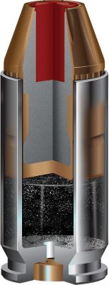 Image showing  40 S&W 175 gr FlexLock Critical Duty Ammunition, 91376