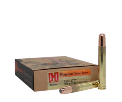 Image showing  458 Lott 500 gr DGX Bonded Ammunition, 82614