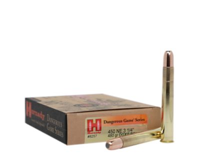 Image showing  450 Nitro Express 3-1/4 in. 480 gr DGX Bonded Ammunition, 8257