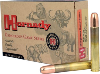 Hornady 458 Winchester 500 gr DGX Bonded Ammunition, 85834