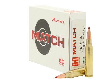 Image showing  338 Lapua 285 gr ELD Match Ammunition, 82300