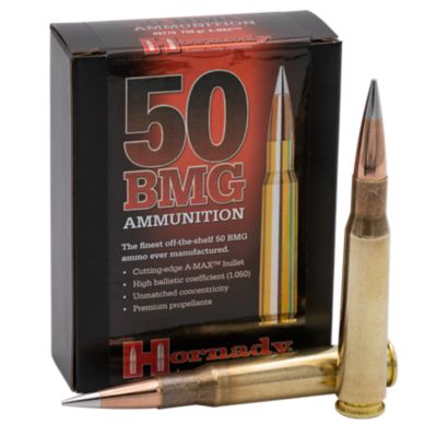 Image showing  50 BMG 750 gr A-MAX Match Ammunition, 8270