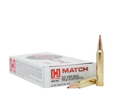 Image showing  300 Winchester Mag 195 gr ELD Match Ammunition, 82180