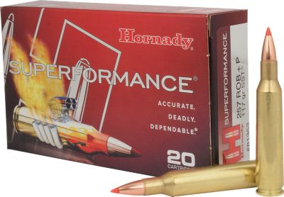 Hornady 257 Roberts +P 117 gr SST Superformance Ammunition, 81353