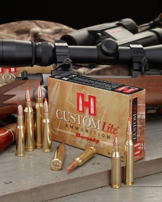 Image showing  7mm-08 Remington 120 gr SST Custom Lite Ammunition, 80572