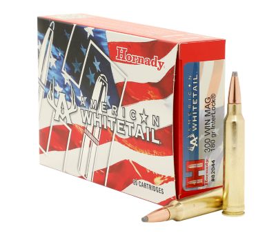 Image showing  300 Winchester Mag 180 gr InterLock SP American Whitetail Ammunition, 82044