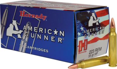 Image showing  223 Remington 55 gr HP American Gunner Ammunition, 80237