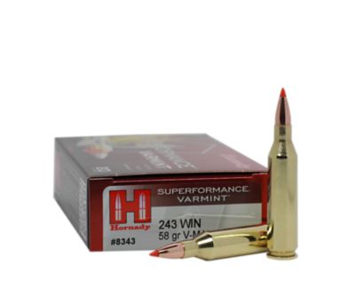 Image showing  243 Winchester 58 gr V-MAX Superformance Ammunition, 8343