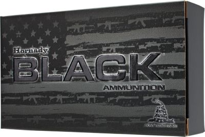 Image showing  223 Remington 75 gr BTHP Match BLACK Ammunition, 80267