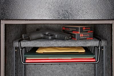 Image showing  Hanging Gun Safe Shelf Basket