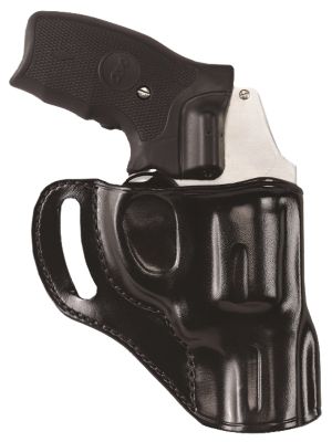 Galco Hornet OWB Holster for Ruger SP101, Colt Cobra, Right Hand, Black, Leather