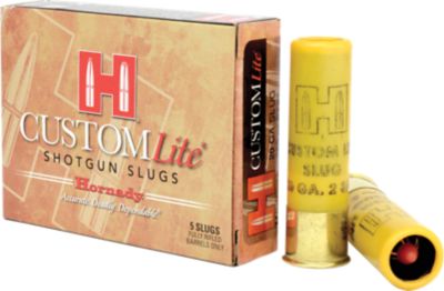 Hornady 20 GA Slug 250 gr FTX Custom Lite Ammunition, 86233