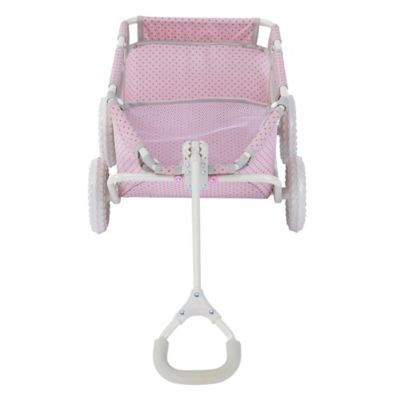 Image showing  Polka Dots Princess Doll Wagon