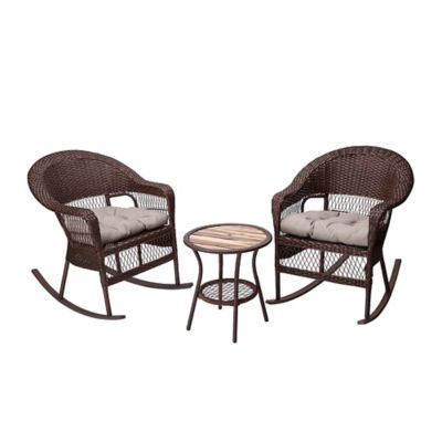 Peaktop Bistro Rocking Chairs Patio Set Pt Of0009 At Tractor Supply Co