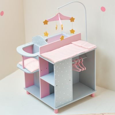 Image showing  Polka Dots Princess Baby Doll Changing Station