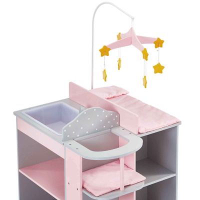 Image showing  Polka Dots Princess Baby Doll Changing Station
